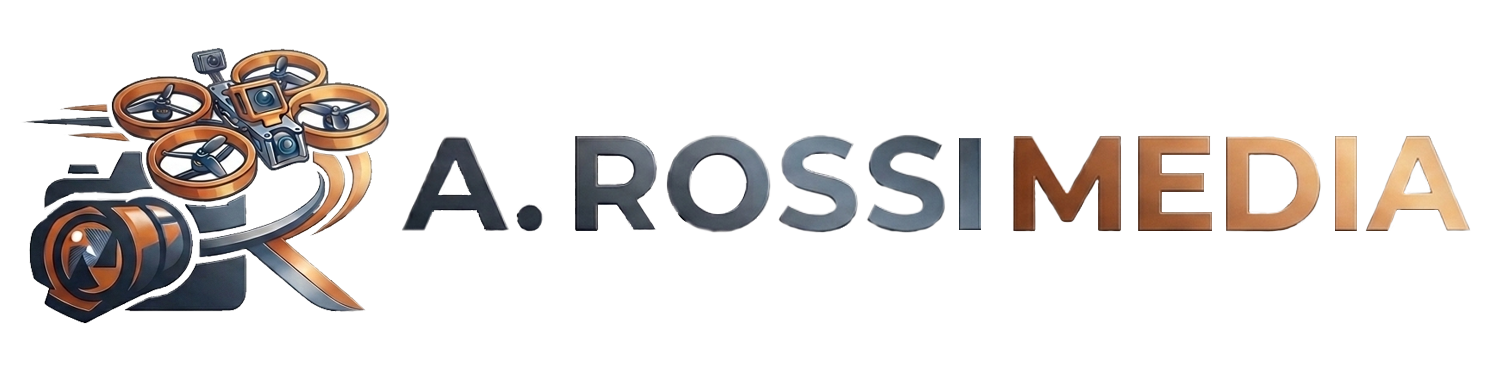 A. Rossi Visual Media Logo